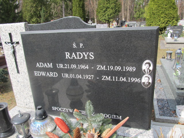 Edward Radys 1927 Świętajno - Grobonet - Wyszukiwarka osób pochowanych
