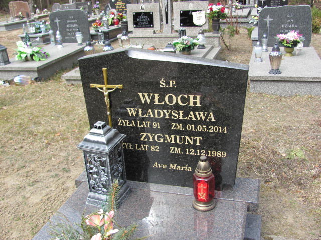 Władysława Włoch 1923 Świętajno - Grobonet - Wyszukiwarka osób pochowanych
