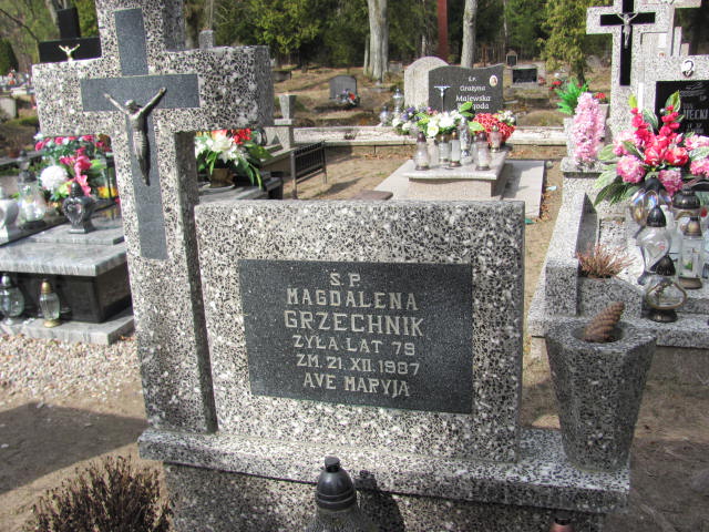 Magdalena Grzechnik Świętajno - Grobonet - Wyszukiwarka osób pochowanych