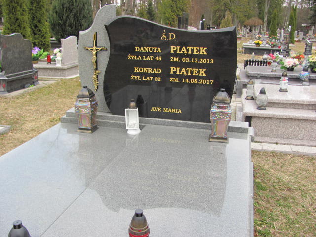 Grób Danuta Piątek